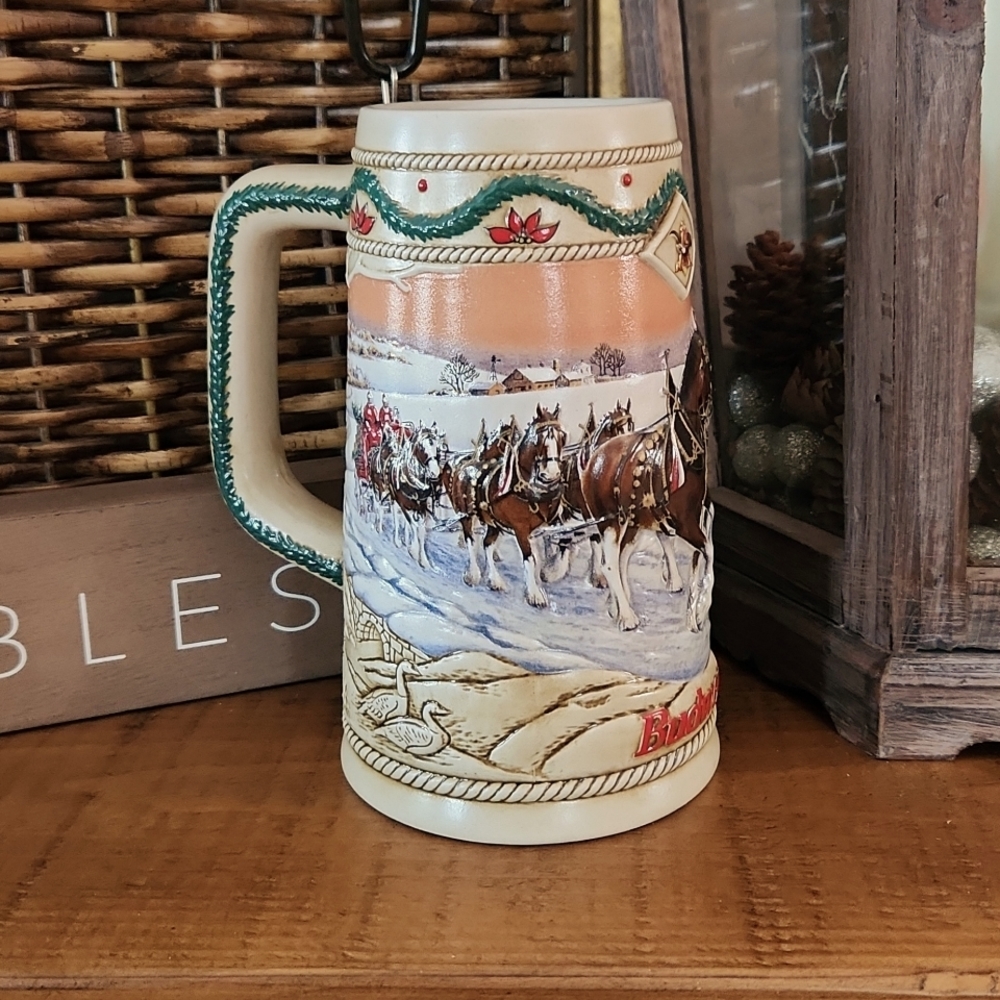 1996 Anheuser-Busch, Inc Budweiser Collector Stein